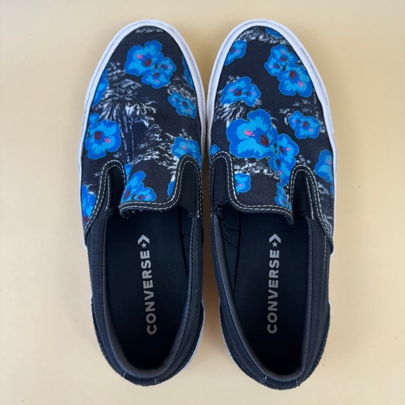 Converse One Star CC Slip «Paradise Floral» (Black/Blue) – Men's 10 ! - Picture 6 of 7